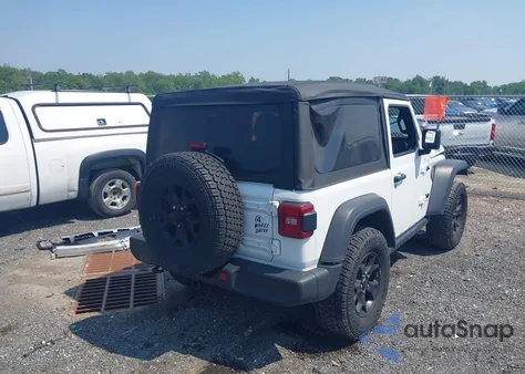 2021 Jeep Wrangler Willys 4X4 z USA, uszkodzony, nr VIN 1C4HJXAG2MW626186